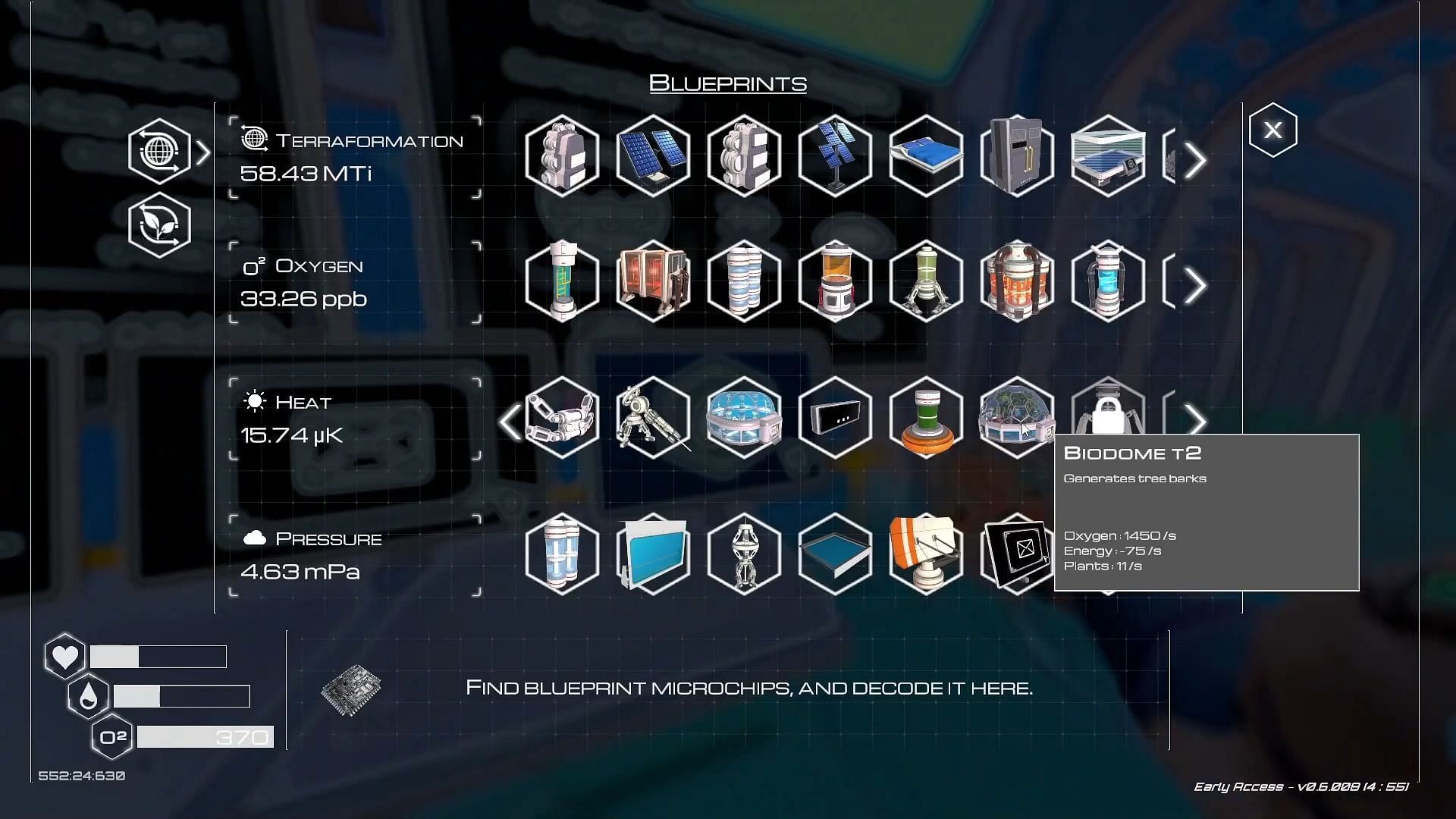Biodome T2 in Planet Crafter (Image via Miju Games)